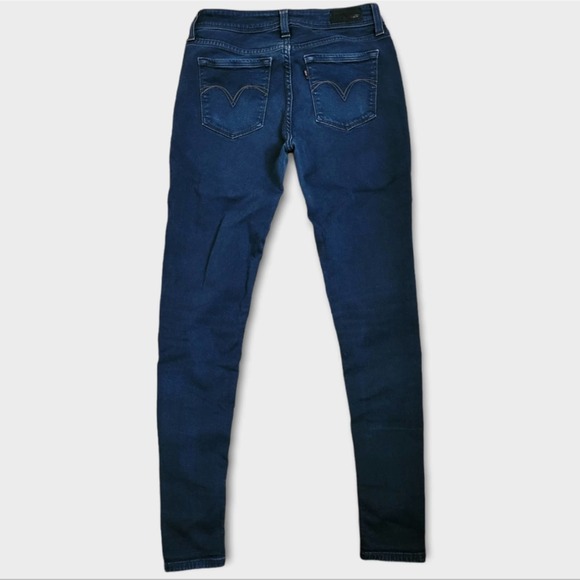 Levi's Legging Dark Wash Skinny Jeans Size 27 - Picture 1 of 9